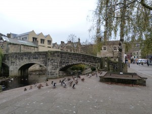 The oldest bridge in the town, dating back to the 16th century